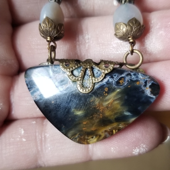 OOAK GEMSTONE NECKLACE - Picture 6 of 7